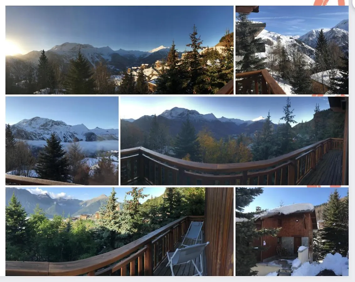 Chalet Individuel Orcieres Merlette 1850M Pied Des Pistes Vue Magnifique Sur Les Montagnes